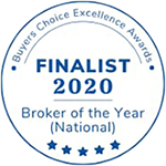 Finalist 2020 - Broker of the year 2020 - National